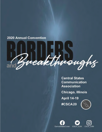 2020 Convention Program Cover
